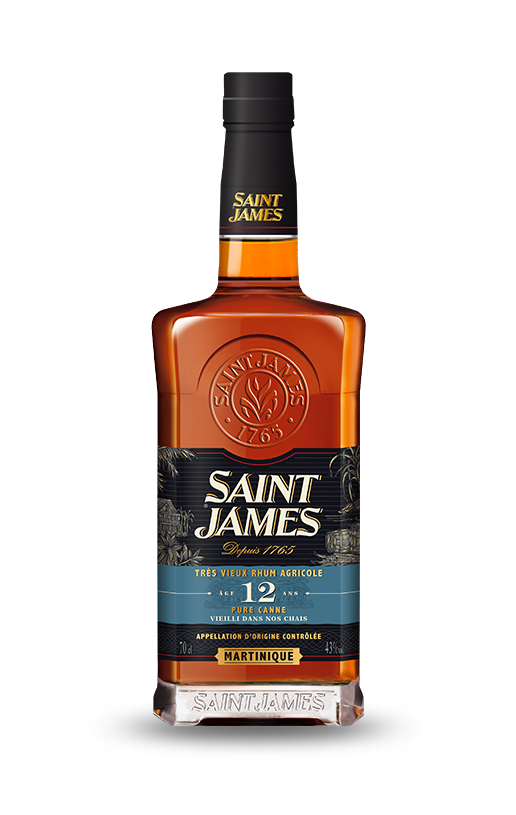 Saint James rhum Agricole de la Martinique 12 ans d'âge